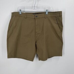 Sperry Flex Cotton Shorts Mens 40 Olive Vintage Wash 8 Inseam SP645SAM